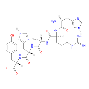 L-Tyrosine, L-histidyl-L-arginyl-L-alanyl-L-histidyl-