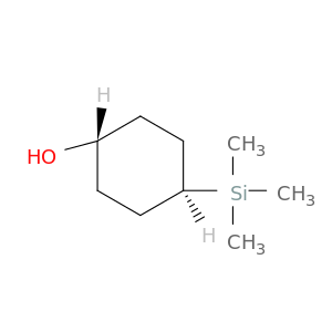 Cyclohexanol, 4-(trimethylsilyl)-, trans-