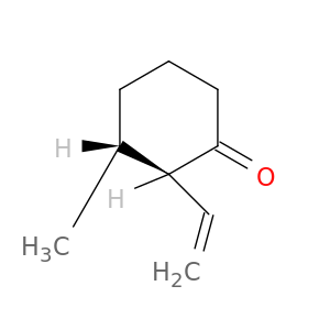 Cyclohexanone, 2-ethenyl-3-methyl-, trans-