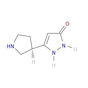 (R)-3-(Pyrrolidin-3-yl)-1H-pyrazol-5-ol