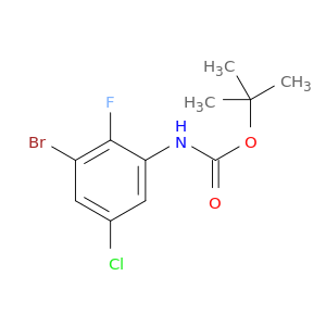 (3-溴-5-氯-2-氟苯基)氨基甲酸叔丁酯