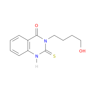 4(1H)-Quinazolinone, 2,3-dihydro-3-(4-hydroxybutyl)-2-thioxo-