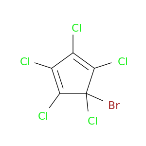 1,3-Cyclopentadiene, 5-bromo-1,2,3,4,5-pentachloro-