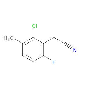 2-Chloro-6-fluoro-3-methylphenylacetonitrile