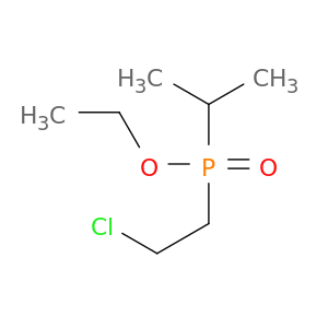 Phosphinic acid, (2-chloroethyl)(1-methylethyl)-, ethyl ester