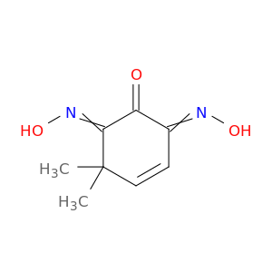 4-Cyclohexene-1,2,3-trione, 6,6-dimethyl-, 1,3-dioxime