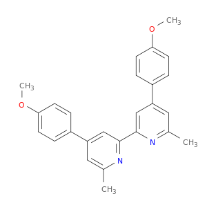 2,2'-Bipyridine, 4,4'-bis(4-methoxyphenyl)-6,6'-dimethyl-