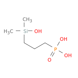 Phosphonic acid, [3-(hydroxydimethylsilyl)propyl]-