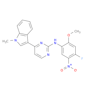 N-(4-氟-2-甲氧基-5-硝基苯基)-4-(1-甲基-1H-吲哚-3-基)-2-嘧啶胺
