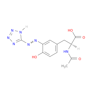 酪氨酸,N-乙酰基-3-(1H-四唑-5-ylazo)-