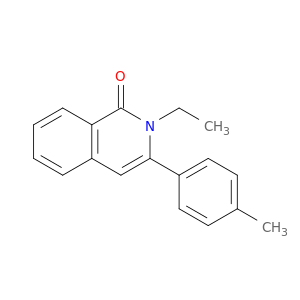 1(2H)-Isoquinolinone, 2-ethyl-3-(4-methylphenyl)-