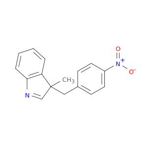 3H-Indole, 3-methyl-3-[(4-nitrophenyl)methyl]-
