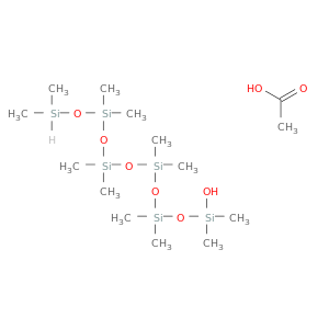1-Hexasiloxanol, 1,1,3,3,5,5,7,7,9,9,11,11-dodecamethyl-, acetate