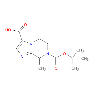 7-(叔丁氧羰基)-8-甲基-5,6,7,8-四氢咪唑并[1,2-a]吡嗪-3-羧酸