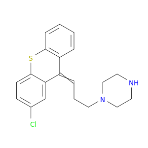 1-(3-(2-CHLORO-9H-THIOXANTHEN-9-YLIDENE)PROPYL)PIPERAZINE