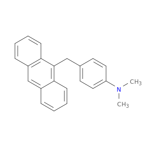 Benzenamine, 4-(9-anthracenylmethyl)-N,N-dimethyl-
