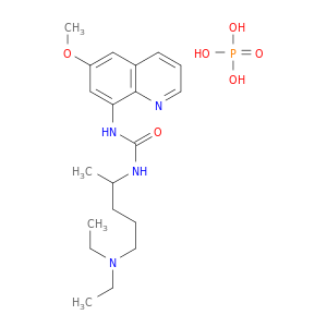 1-[5-(diethylamino)pentan-2-yl]-3-(6-methoxyquinolin-8-yl)urea phosphate(1:1)