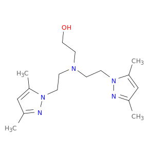 Ethanol, 2-[bis[2-(3,5-dimethyl-1H-pyrazol-1-yl)ethyl]amino]-