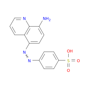 Benzenesulfonic acid, 4-[(8-amino-5-quinolinyl)azo]-