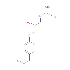 1-（4-（2-羟乙基）苯氧基）-3-（异丙基氨基）丙烷-2-醇
