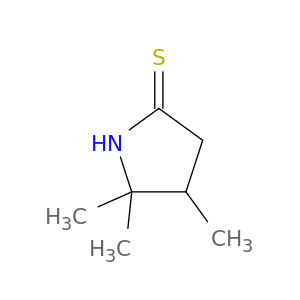2-Pyrrolidinethione, 4,5,5-trimethyl-