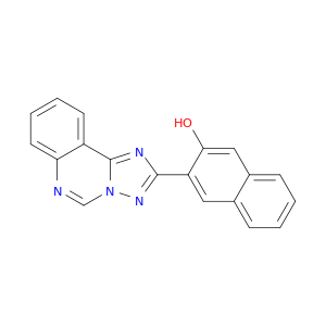 2-Naphthalenol, 3-[1,2,4]triazolo[1,5-c]quinazolin-2-yl-