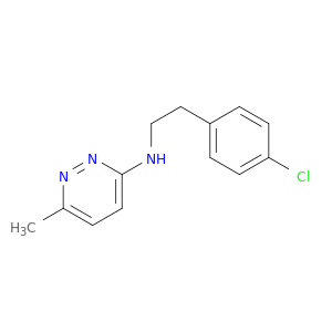 N-[2-(4-chlorophenyl)ethyl]-6-methylpyridazin-3-amine