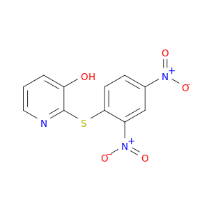 3-Pyridinol, 2-[(2,4-dinitrophenyl)thio]-