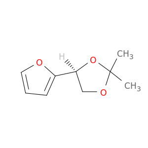 1,3-Dioxolane, 4-(2-furanyl)-2,2-dimethyl-, (S)-