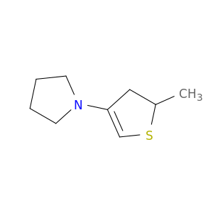 Pyrrolidine, 1-(4,5-dihydro-5-methyl-3-thienyl)-