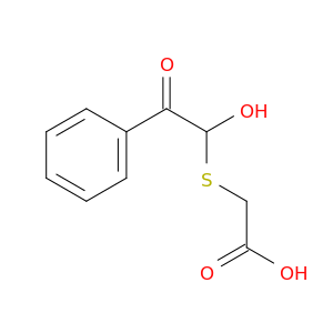 2-[(1-羟基-2-氧代-2-苯乙基)硫烷基]乙酸