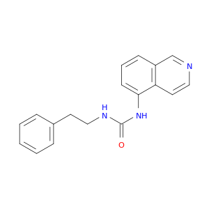 Urea, N-5-isoquinolinyl-N'-(2-phenylethyl)-