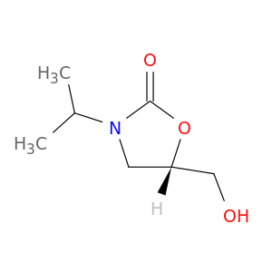 2-Oxazolidinone, 5-(hydroxymethyl)-3-(1-methylethyl)-, (S)-