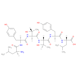L-Leucine, L-leucyl-L-tyrosyl-L-threonyl-L-threonyl-L-tyrosyl-