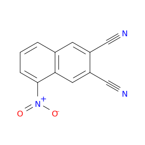 2,3-Naphthalenedicarbonitrile, 5-nitro-