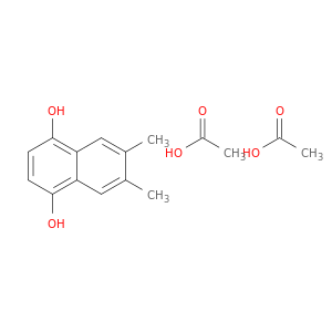 1,4-Naphthalenediol, 6,7-dimethyl-, diacetate