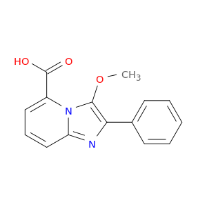 Imidazo[1,2-a]pyridine-5-carboxylic acid, 3-methoxy-2-phenyl-