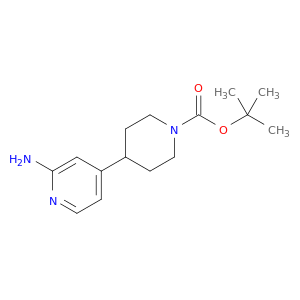 叔丁基4-(2-氨基吡啶-4-基)哌啶-1-羧酸盐