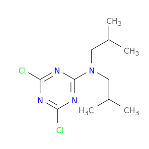 1,3,5-Triazin-2-amine, 4,6-dichloro-N,N-bis(2-methylpropyl)-