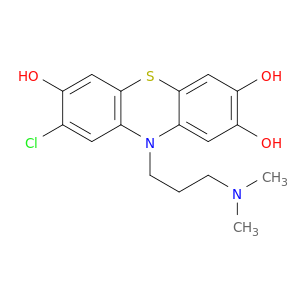 10H-Phenothiazine-2,3,7-triol, 8-chloro-10-[3-(dimethylamino)propyl]-