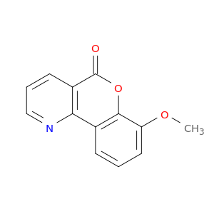 5H-[1]Benzopyrano[4,3-b]pyridin-5-one, 7-methoxy-