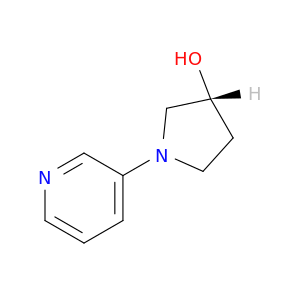 3-Pyrrolidinol, 1-(3-pyridinyl)-, (3R)-