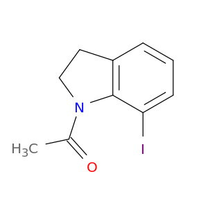 1H-Indole, 1-acetyl-2,3-dihydro-7-iodo-