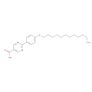 5-Pyrimidinecarboxylic acid, 2-[4-(dodecyloxy)phenyl]-
