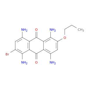 9,10-Anthracenedione, 1,4,5,8-tetraamino-2-bromo-6-propoxy-