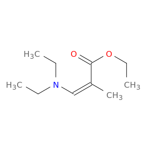 2-Propenoic acid, 3-(diethylamino)-2-methyl-, ethyl ester, (Z)-