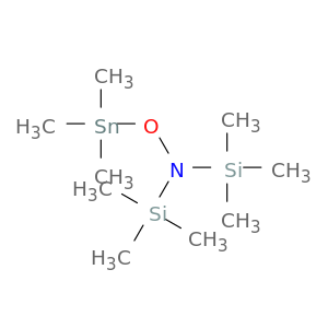 Silanamine, 1,1,1-trimethyl-N-(trimethylsilyl)-N-[(trimethylstannyl)oxy]-
