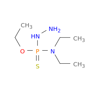 Phosphoramidohydrazidothioic acid, N,N-diethyl-, O-ethyl ester