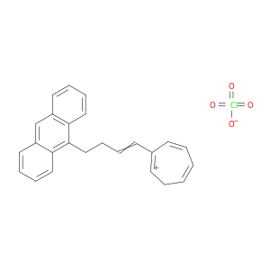 Cycloheptatrienylium, [4-(9-anthracenyl)-1-butenyl]-, perchlorate