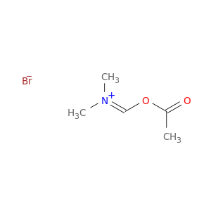 Methanaminium, N-[(acetyloxy)methylene]-N-methyl-, bromide